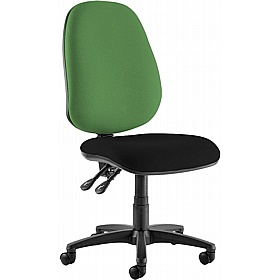 Kirby Duo Jumbo Extra High Back 3-Lever Operator Chairs - Office Chairs