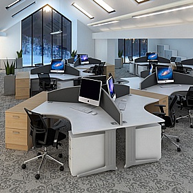 Elite Desk High Filing Cabinets - Office Storage