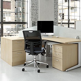 Elite Desk High Filing Cabinets - Office Storage