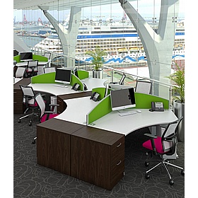 Elite Desk High Filing Cabinets - Office Storage