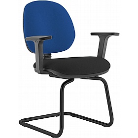 Kirby Duo Medium Back Visitor Chairs - Office Chairs