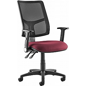 Grendon 2-Lever Mesh Back Operator Chairs - Office Chairs