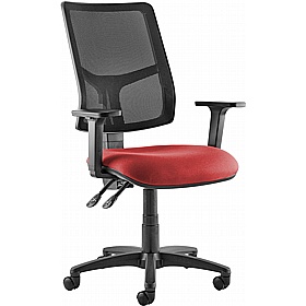 Grendon 3-Lever Mesh Back Operator Chairs - Office Chairs