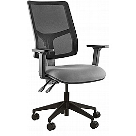 Grendon Deluxe 3-Lever Mesh Back Operator Chairs - Office Chairs