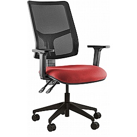 Grendon Deluxe 3-Lever Mesh Back Operator Chairs - Office Chairs