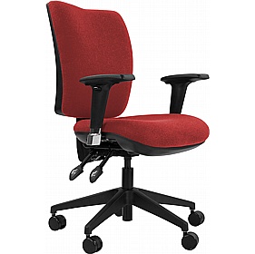 Grendon Deluxe 3-Lever Operator Chairs - Office Chairs