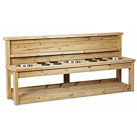 Adventure Tots Nursery Outdoor 5 Station Kitchen - School Furniture