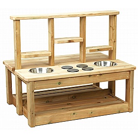 Adventure Tots Nursery Outdoor Island Kitchen - School Furniture