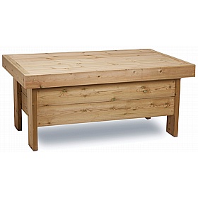 Adventure Tots Nursery Outdoor Raised Sand Pit - School Furniture