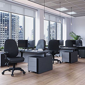 Harrison Ergonomic High Back Operator Chairs - Office Chairs