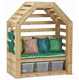 Adventure Tots Nursery Outdoor Reading Nook - School Furniture
