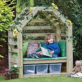 Adventure Tots Nursery Outdoor Reading Nook