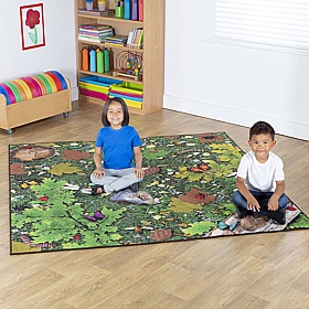 Natural World Woodland Double Sided Carpet