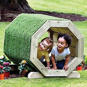 Adventure Tots Nursery Outdoor Active Play Octagonal Adventure Tunnel
