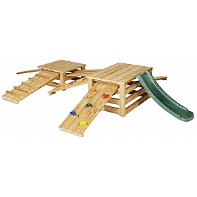 Adventure Tots Nursery Outdoor Adventure Climbing Bundle - School Furniture