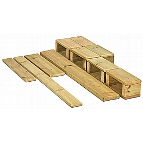 Adventure Tots Nursery Outdoor Balance Bundle - School Furniture