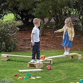 Adventure Tots Nursery Outdoor Balance Bundle