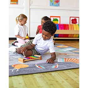 Musical Instrument Carpet - School Furniture