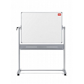 Nobo Value Mobile Non-Magnetic Swivel Whiteboards - Display Equipment