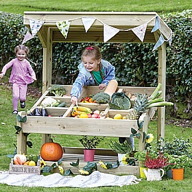 Adventure Tots Nursery Outdoor Role Play Market Stall