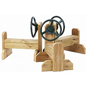 Adventure Tots Nursery Outdoor Role Play Driving Centre - School Furniture