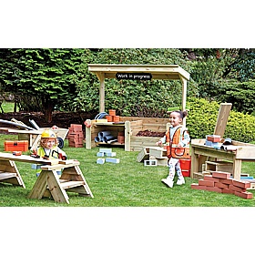 Adventure Tots Nursery Outdoor Role Play Construction Bundle