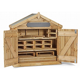 Adventure Tots Nursery Outdoor Loose Parts Lodge - School Furniture