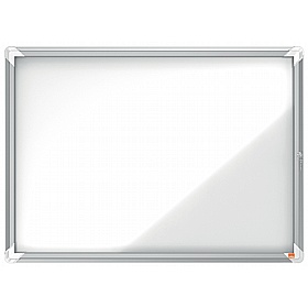 Nobo Premium Plus Outdoor Wall Mounted Magnetic Whiteboards - Display Equipment
