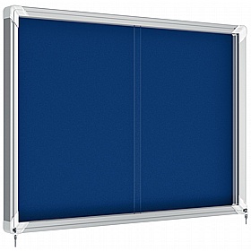Nobo Premium Plus Sliding Door Felt Noticeboards