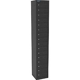 Silverline Kontrax 16 Compartment Personal Effects Lockers - Office Storage
