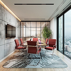 Avanti Medium Back Executive Visitor Chair - Office Chairs