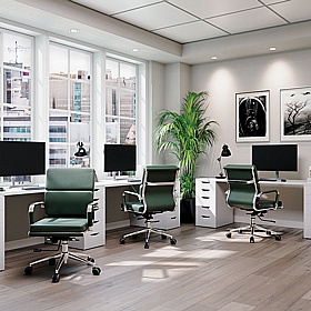 Avanti Medium Back Executive Office Chair - Office Chairs