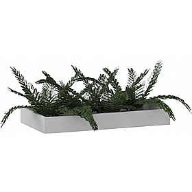 Silverline Metal Storage Planter Boxes - Office Storage
