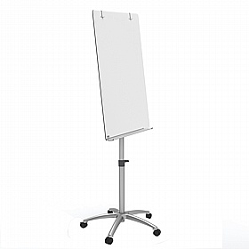 Nobo Glass Magnetic Mobile Flipchart Easels