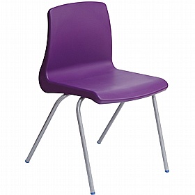 NP 3-4 Years Ergonomic Poly Stacking Nursery School Chairs - School Furniture
