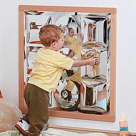 Sensory Multi-Shape Wall Mirror - School Furniture