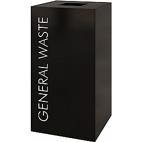 Silverline Metal General Waste Bins - Office Accessories