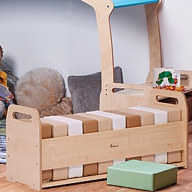 Millhouse Soft Cushion Set and Storage Unit - School Furniture