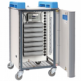 LapCabby 16H Horizontal Compact Laptop Charge and Storage Trolley - School Furniture