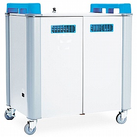 LapCabby 32H Horizontal Compact Laptop Charge and Storage Trolley - School Furniture