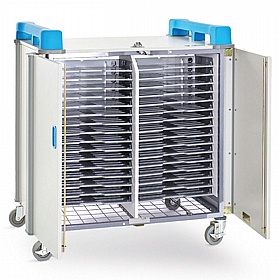 LapCabby 32H Horizontal Compact Laptop Charge and Storage Trolley - School Furniture