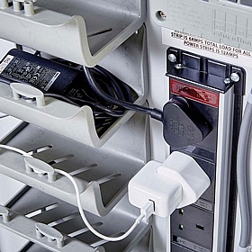 LapCabby Uni 20H Horizontal Laptop Charging and Storage Trolley - School Furniture