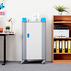 LapCabby Uni 20H Horizontal Laptop Charging and Storage Trolley - School Furniture