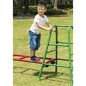 Little Leapers Mini Modular Outdoor Ladder Gym Set - School Furniture