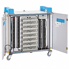 LapCabby Uni 32H Horizontal Laptop Charging and Storage Trolley - School Furniture