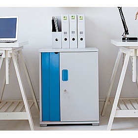 LapCabby Lyte 10H Horizontal Laptop Charging and Storage Cabinet - School Furniture