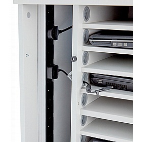 LapCabby Lyte 10H Horizontal Laptop Charging and Storage Cabinet - School Furniture