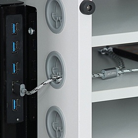 LapCabby Lyte 10H Horizontal Laptop Charging and Storage Trolley - School Furniture