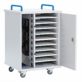 LapCabby Lyte 10H Horizontal Laptop Charging and Storage Trolley - School Furniture