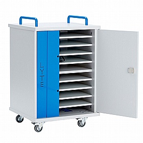LapCabby Lyte 10H Horizontal Laptop Charging and Storage Trolley - School Furniture